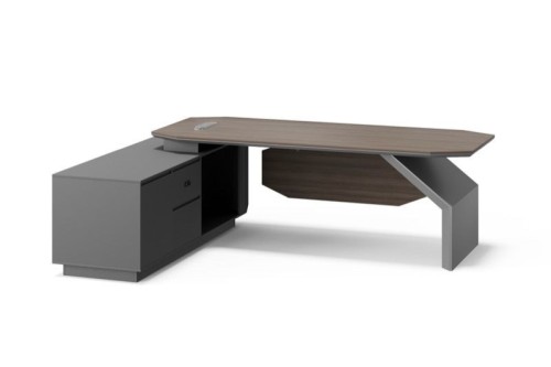 BG-2584LA Modern Executive Desk with Cabinet for B2B Buyers for Middle East Office Projects