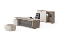 BG-2560LA L Shape Executive Desk for Project Contractors for African Office Furniture Importers