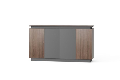 BG-2543B Modern Office Desk with Storage Cabinet