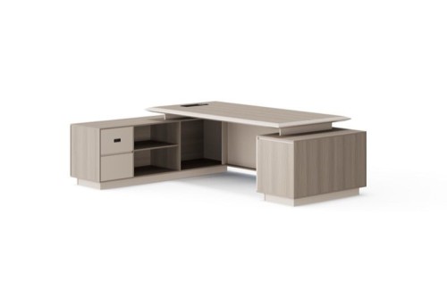 BG-2590L L Shape Office Table for Commercial Projects for African Office Furniture Importers